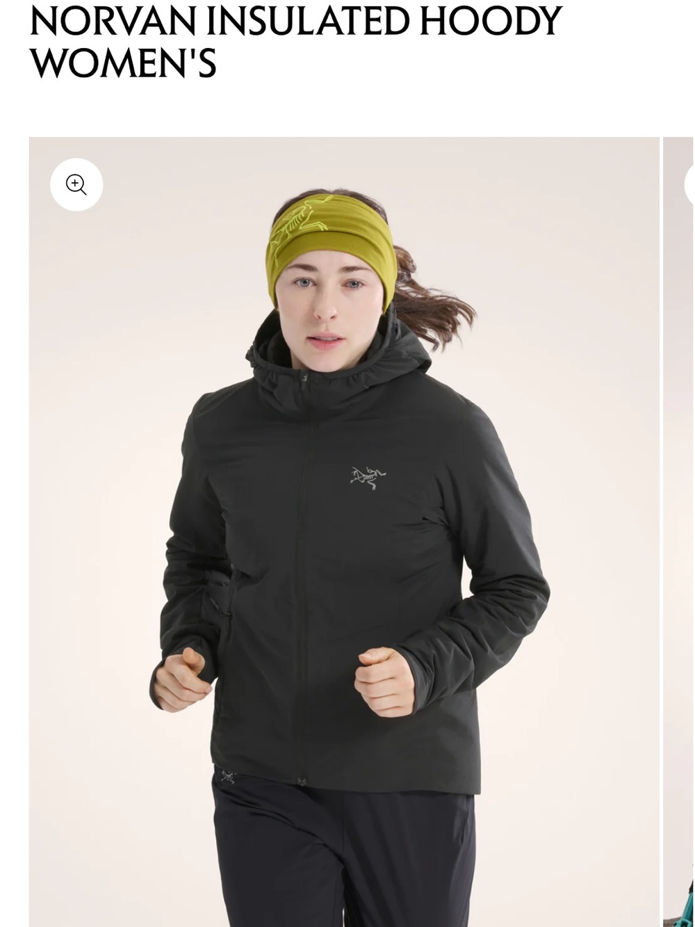 Arc'teryx Women's Norvan Insulated Hoody — Black